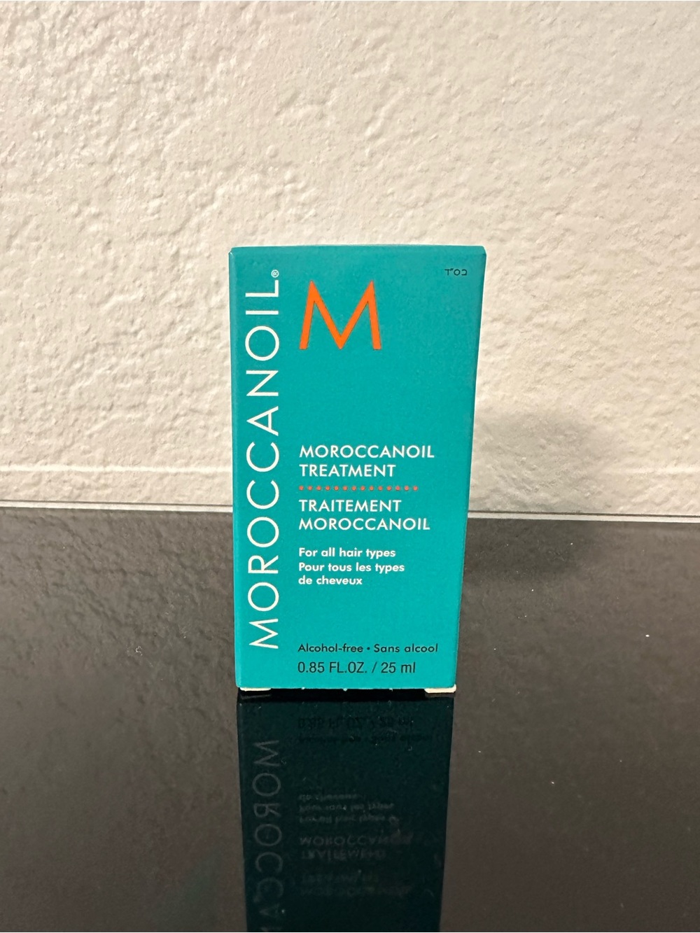 Moroccanoil Treatment Box in Teal with Orange Logo